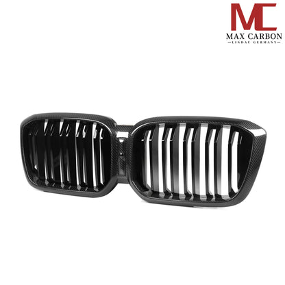 MAX CARBON Dry Carbon Performance Grille Replacement for BMW X3M F97 X4M F98 X3 G01 X4 G02 Facelift