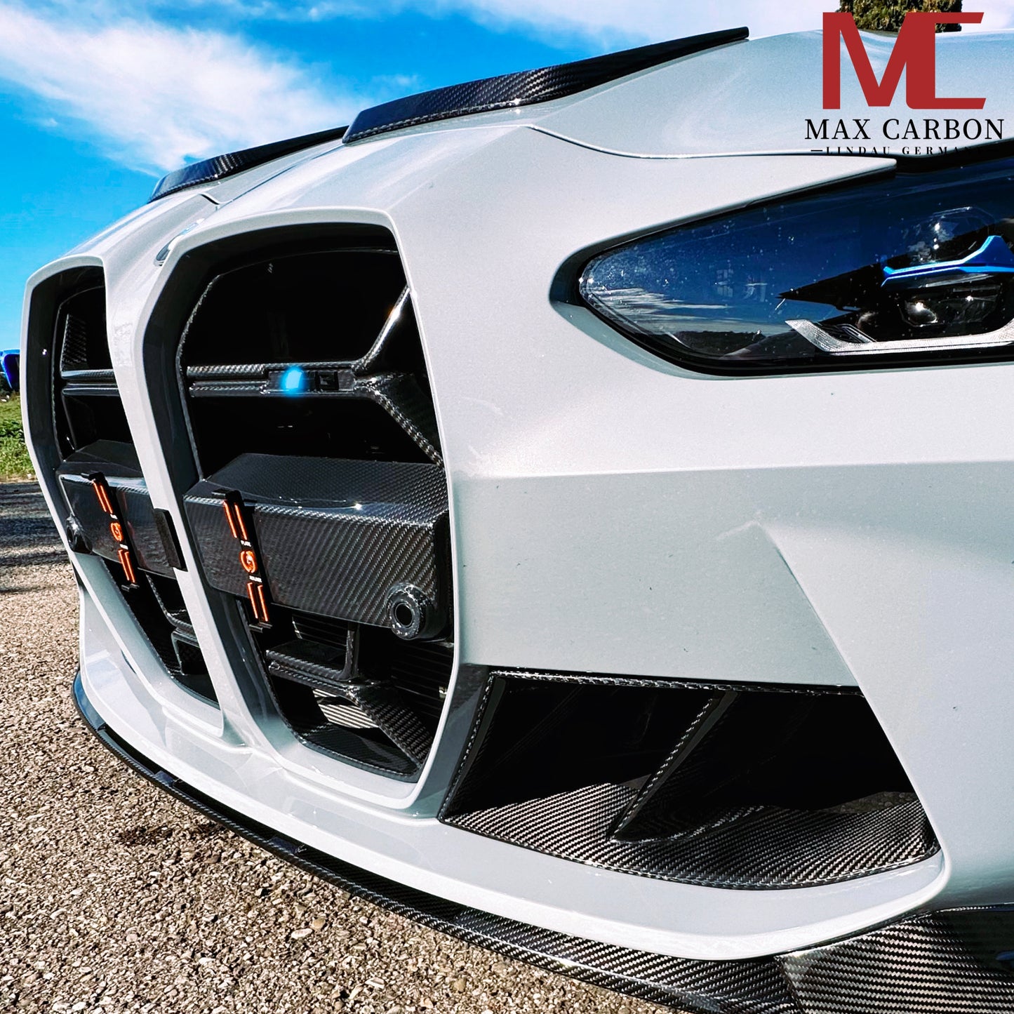 MAX CARBON PERFORMANCE Dry Carbon Front Grille Kidney Grille for BMW M3 M4 G80 G81 G82 G83 CSL