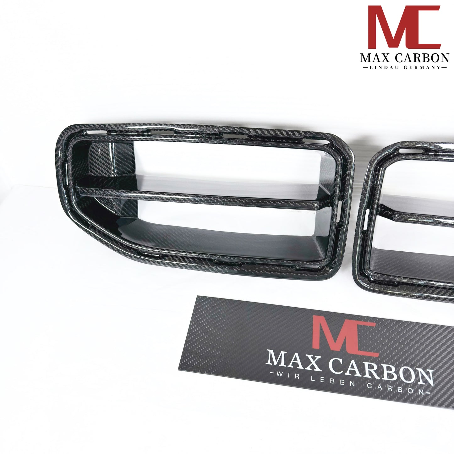 MAX CARBON Dry Carbon Grille Kidneys Simple Replacement Grille suitable for BMW M2 G87 