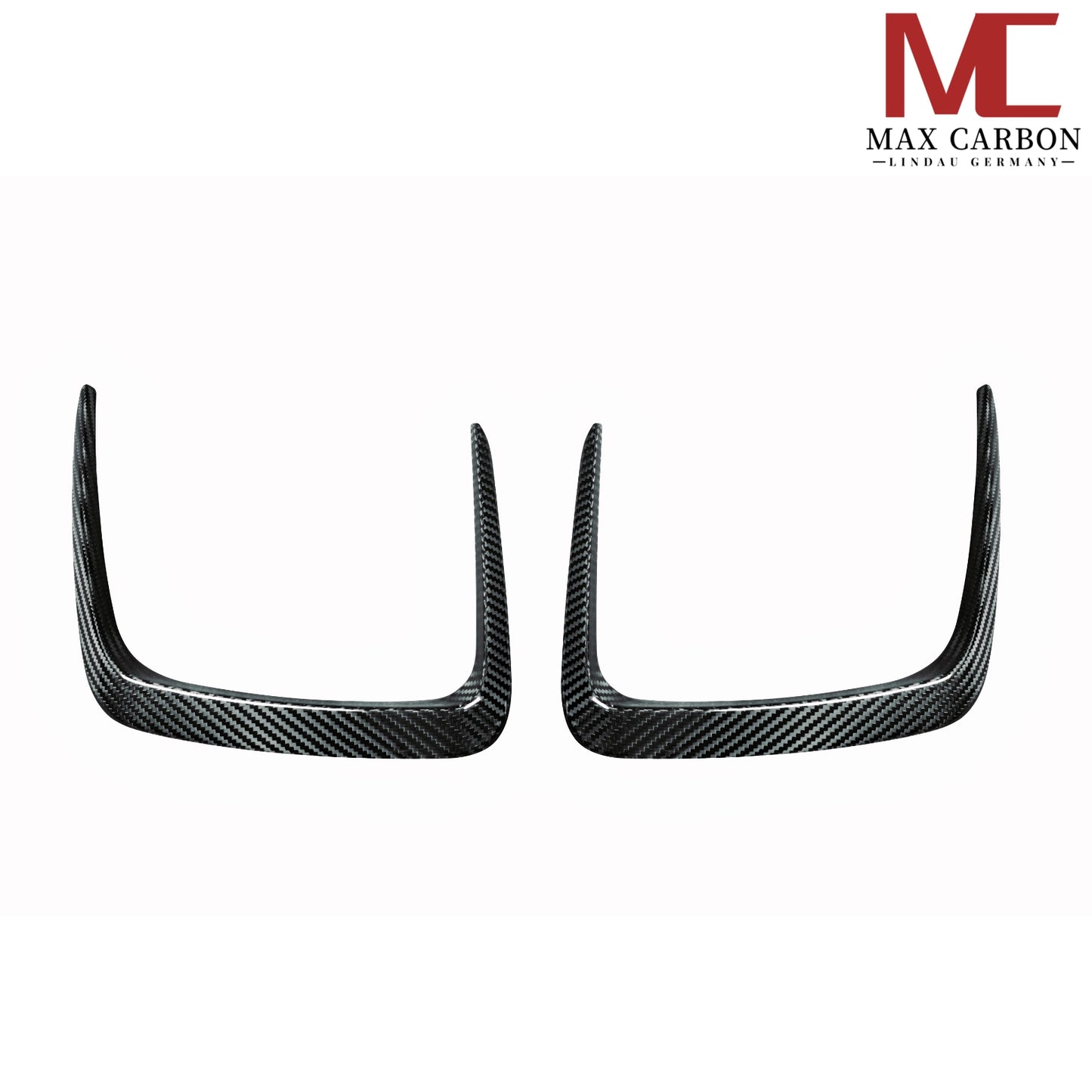 MAX CARBON Dry Carbon Performance Front Hood Attachment Front Lip Set for BMW G80 G81 G82 G83 M3 M4 