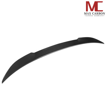 MAX CARBON Dry Carbon Sport Rear Spoiler Lip suitable for BMW 3 Series G20 M3 G80 CS 