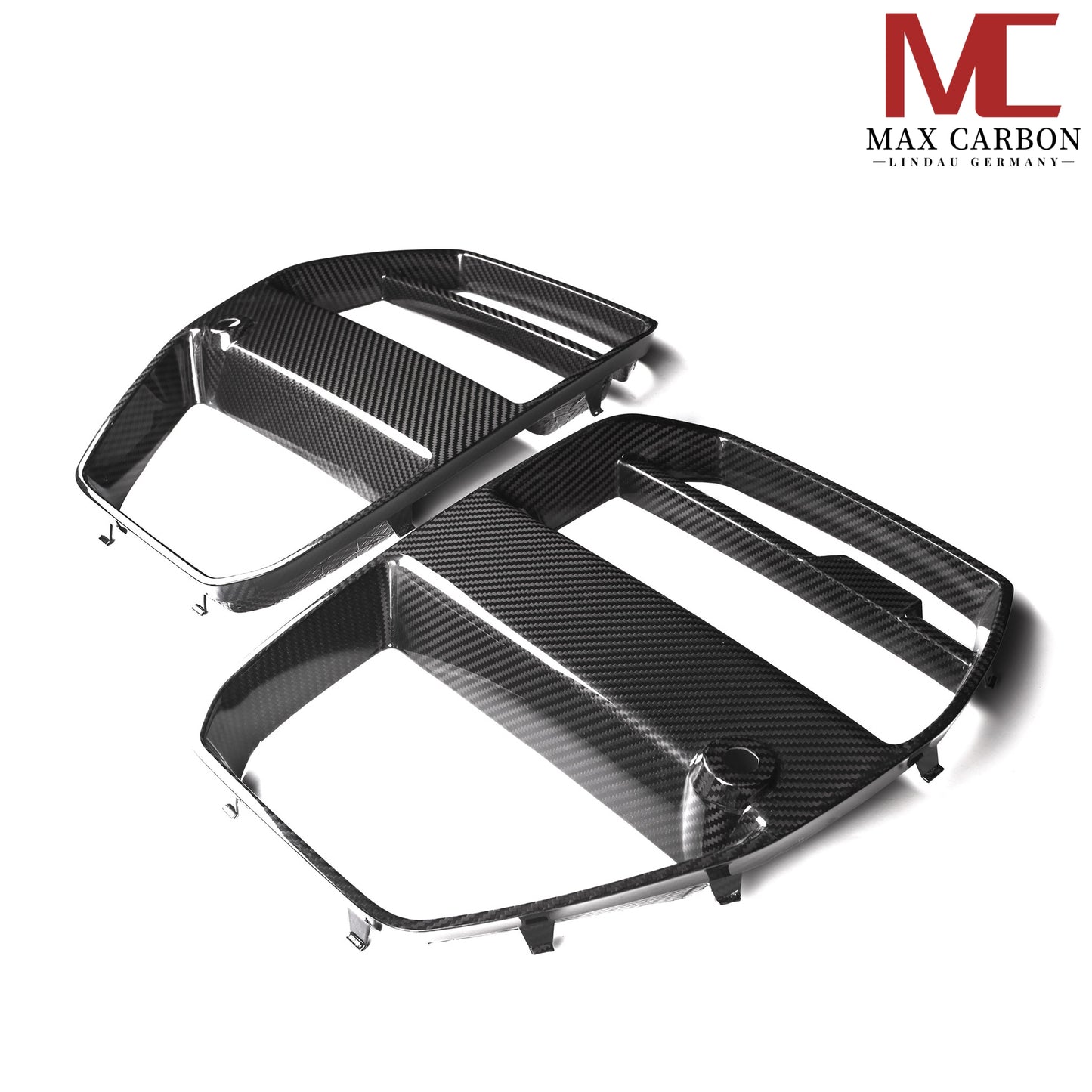 MAX CARBON Performance dry carbon front radiator grille kidney grille for BMW M3 M4 G80 G81 G82 G83