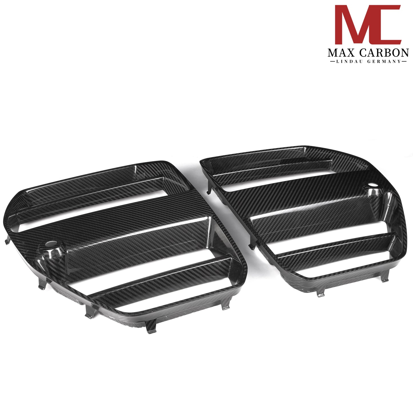 MAX CARBON Performance dry carbon front radiator grille kidney grille for BMW M3 M4 G80 G81 G82 G83