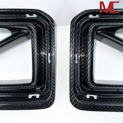 MAX CARBON Dry Carbon Grille Kidney Replacement Grille suitable for BMW M2 G87 incl. LCI SQ Style 