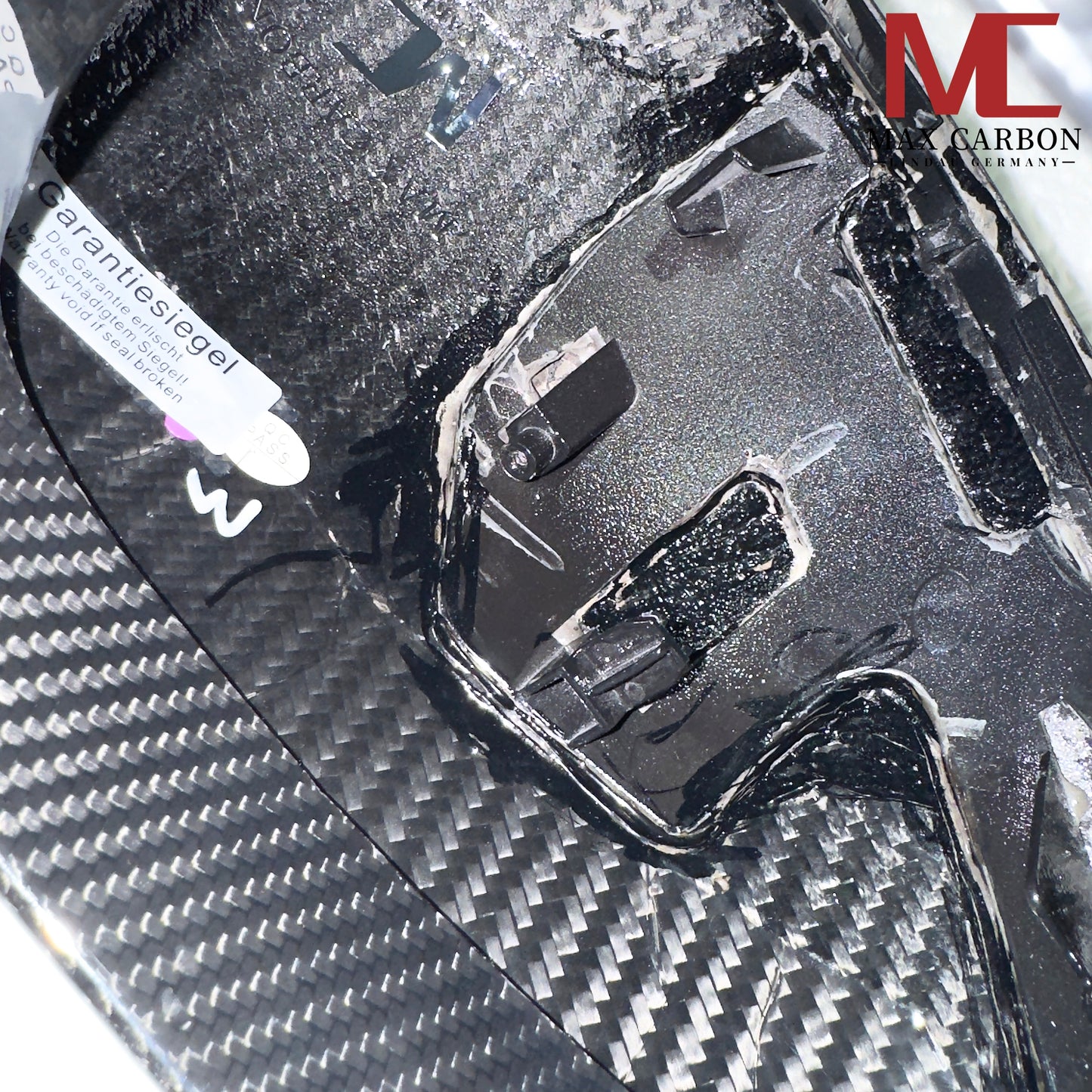 MAX CARBON Performance real dry carbon replacement mirror caps for Porsche 718 982 Boxster Cayman