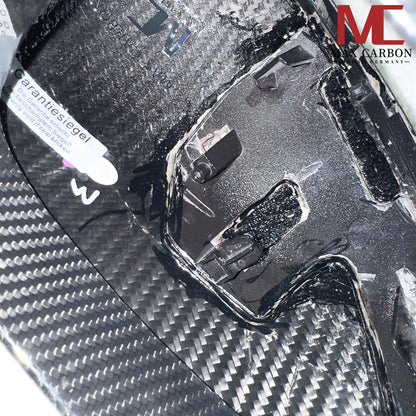 MAX CARBON Performance real dry carbon replacement mirror caps for Porsche 718 982 Boxster Cayman