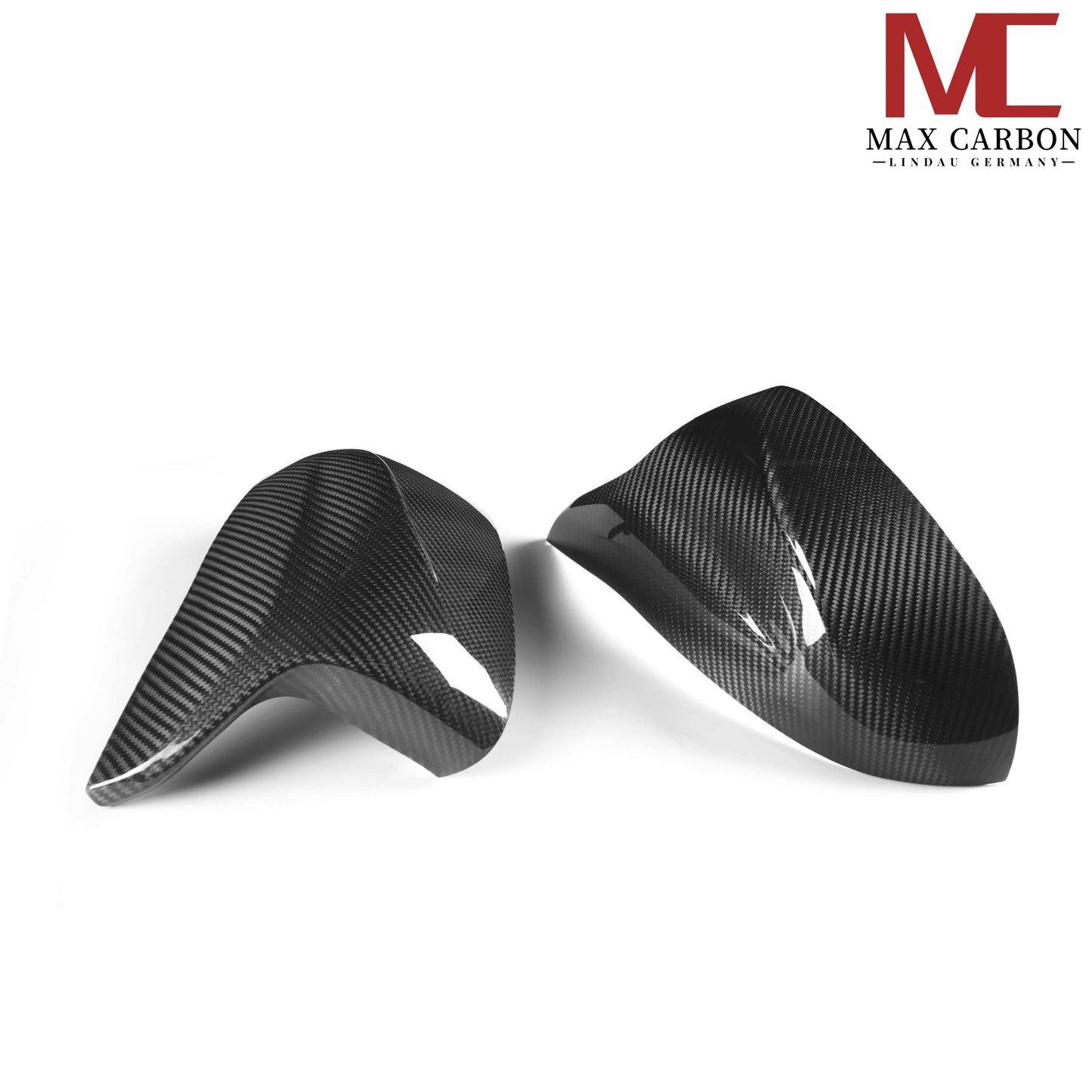 MC MAX CARBON Performance replacement mirror caps for BMW X3M F97 X4M F98 X5M F95 X6M F96 