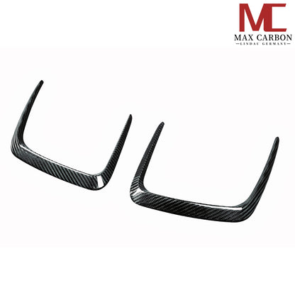 MAX CARBON Dry Carbon Performance Front Hood Attachment Front Lip Set for BMW G80 G81 G82 G83 M3 M4 