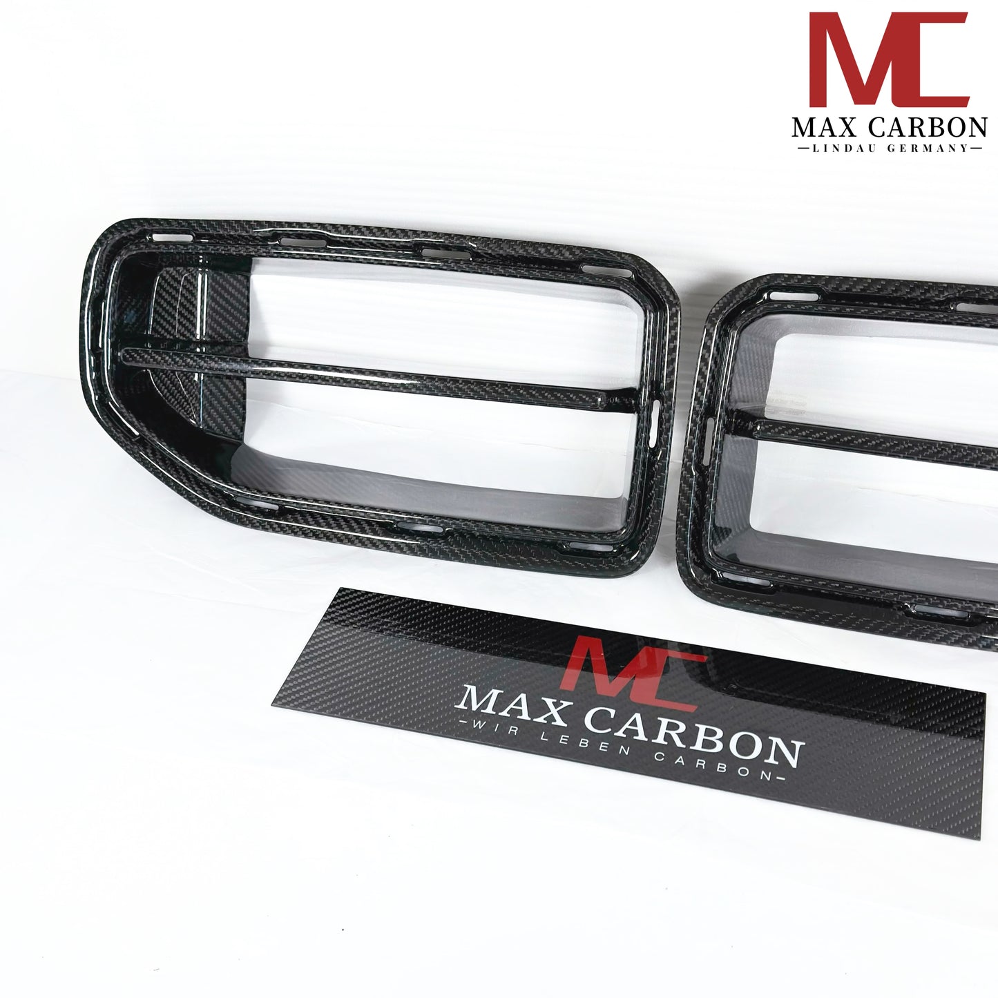 MAX CARBON Dry Carbon Grille Kidneys Simple Replacement Grille suitable for BMW M2 G87 