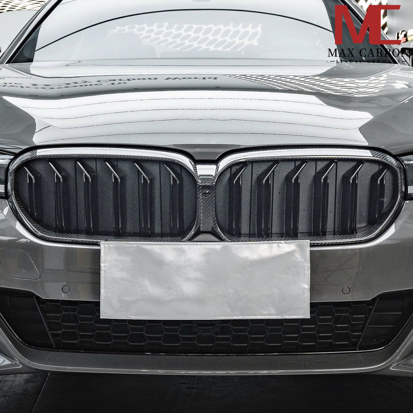 MAX CARBON Dry Carbon Grille Replacement for BMW M5 F90 LCI G30 G31 5 Series LCI