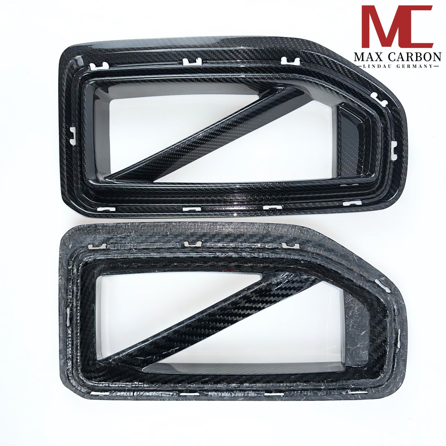MAX CARBON Dry Carbon Grille Kidney Replacement Grille suitable for BMW M2 G87 incl. LCI SQ Style 