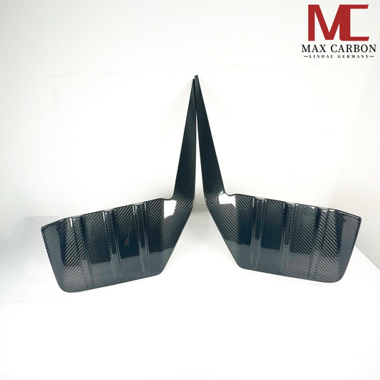 MAX CARBON Performance Rear Sills Rear Add-On Sticker On ADD-ON for BMW G87 M2
