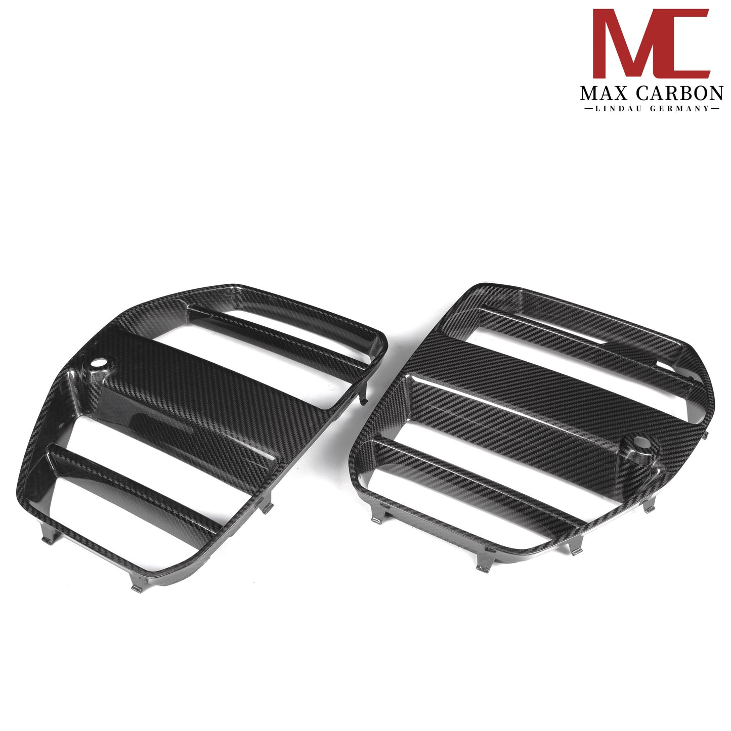 MAX CARBON Performance dry carbon front radiator grille kidney grille for BMW M3 M4 G80 G81 G82 G83