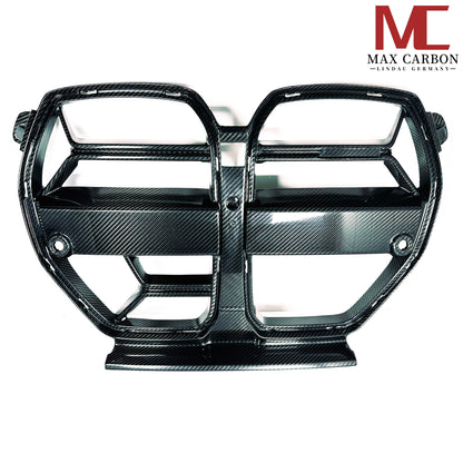 MAX CARBON PERFORMANCE Dry Carbon Front Grille Kidney Grille for BMW M3 M4 G80 G81 G82 G83 CSL