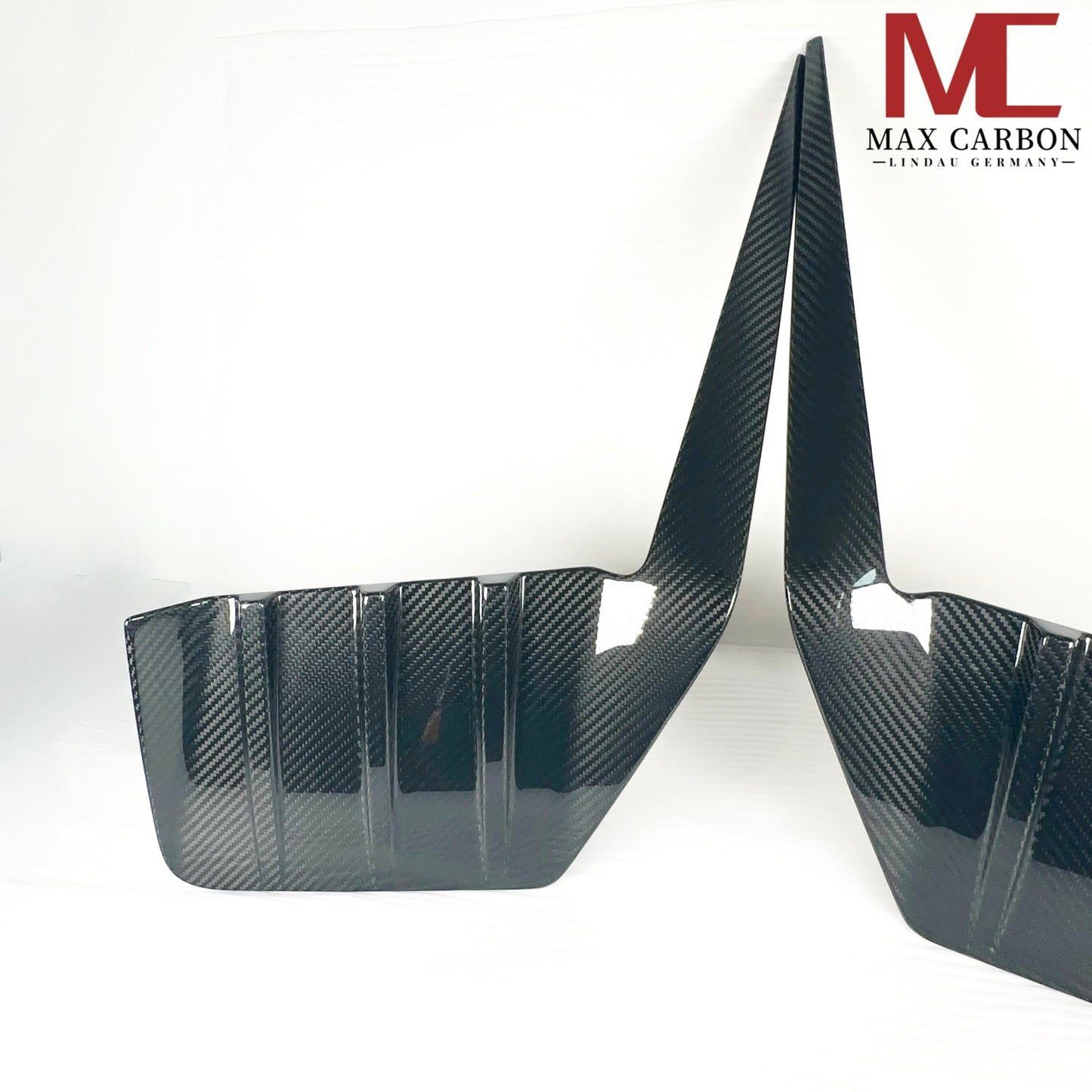 MAX CARBON Performance Rear Sills Rear Add-On Sticker On ADD-ON for BMW G87 M2