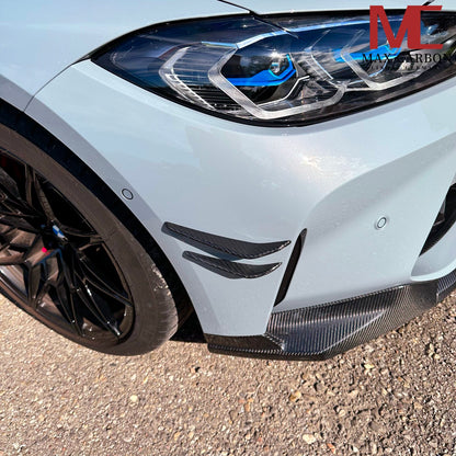 MC MAX CARBON Dry Carbnm front attachment front lip set lightweight for BMW G80 G81 G82 G83 M3 M4 