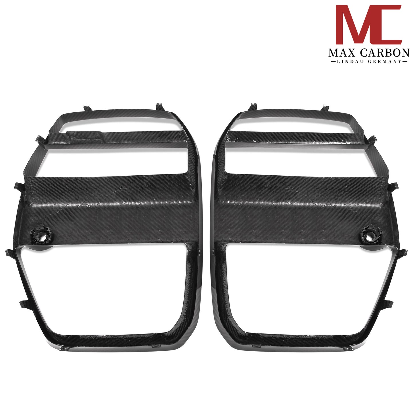 MAX CARBON Performance dry carbon front radiator grille kidney grille for BMW M3 M4 G80 G81 G82 G83