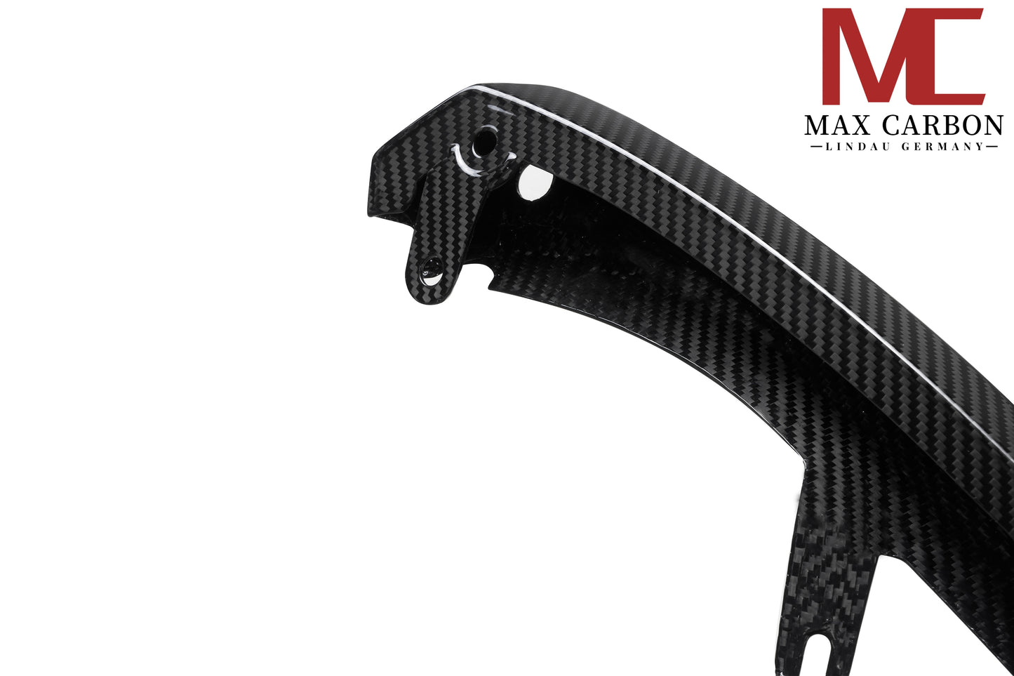 MAX CARBON Performance Real Dry Carbon Full Carbon Front Attachment Front Lip 3 Parts Set Suitable for BMW M2 G87