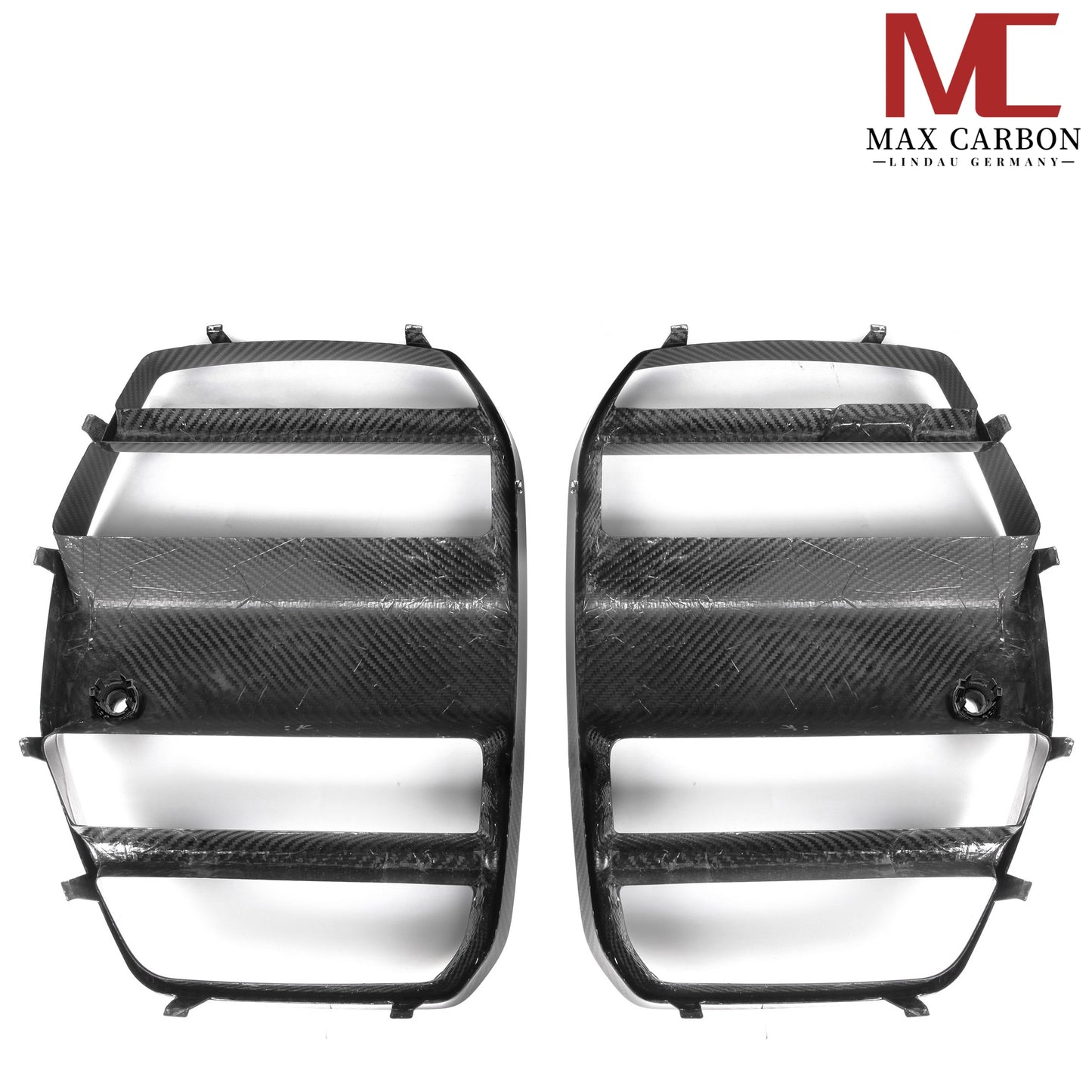 MAX CARBON Performance dry carbon front radiator grille kidney grille for BMW M3 M4 G80 G81 G82 G83