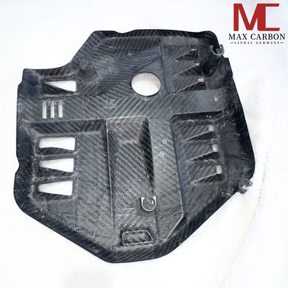 MAX CARBON Dry CARBON engine cover engine compartment replacement for BMW M3 G80 G81 G82 G83 M3 M4 M2 G87 BIG COVER 