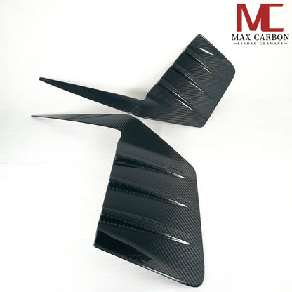 MAX CARBON Performance Rear Sills Rear Add-On Sticker On ADD-ON for BMW G87 M2