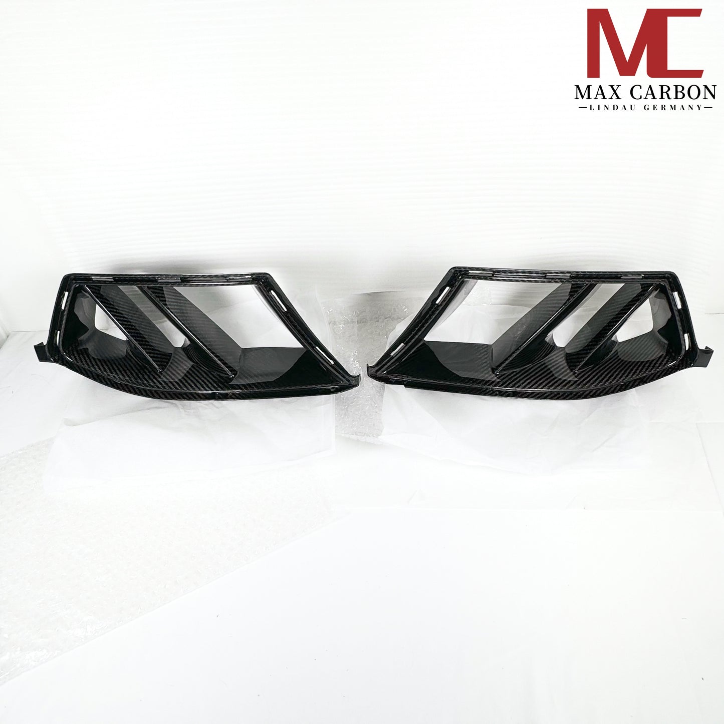 MAX CARBON Dry Carbon Prepreg Performance 2 Grille Air Intake Replacement for BMW M3 M4 G80 G81 G82 G83 
