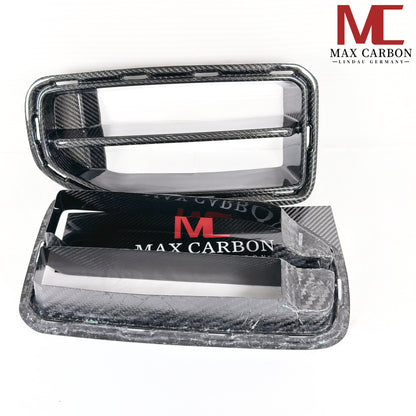 MAX CARBON Dry Carbon Grille Kidneys Simple Replacement Grille suitable for BMW M2 G87 