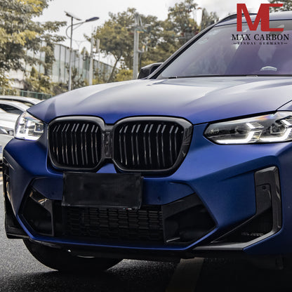 MAX CARBON Dry Carbon Performance Grille Replacement for BMW X3M F97 X4M F98 X3 G01 X4 G02 Facelift