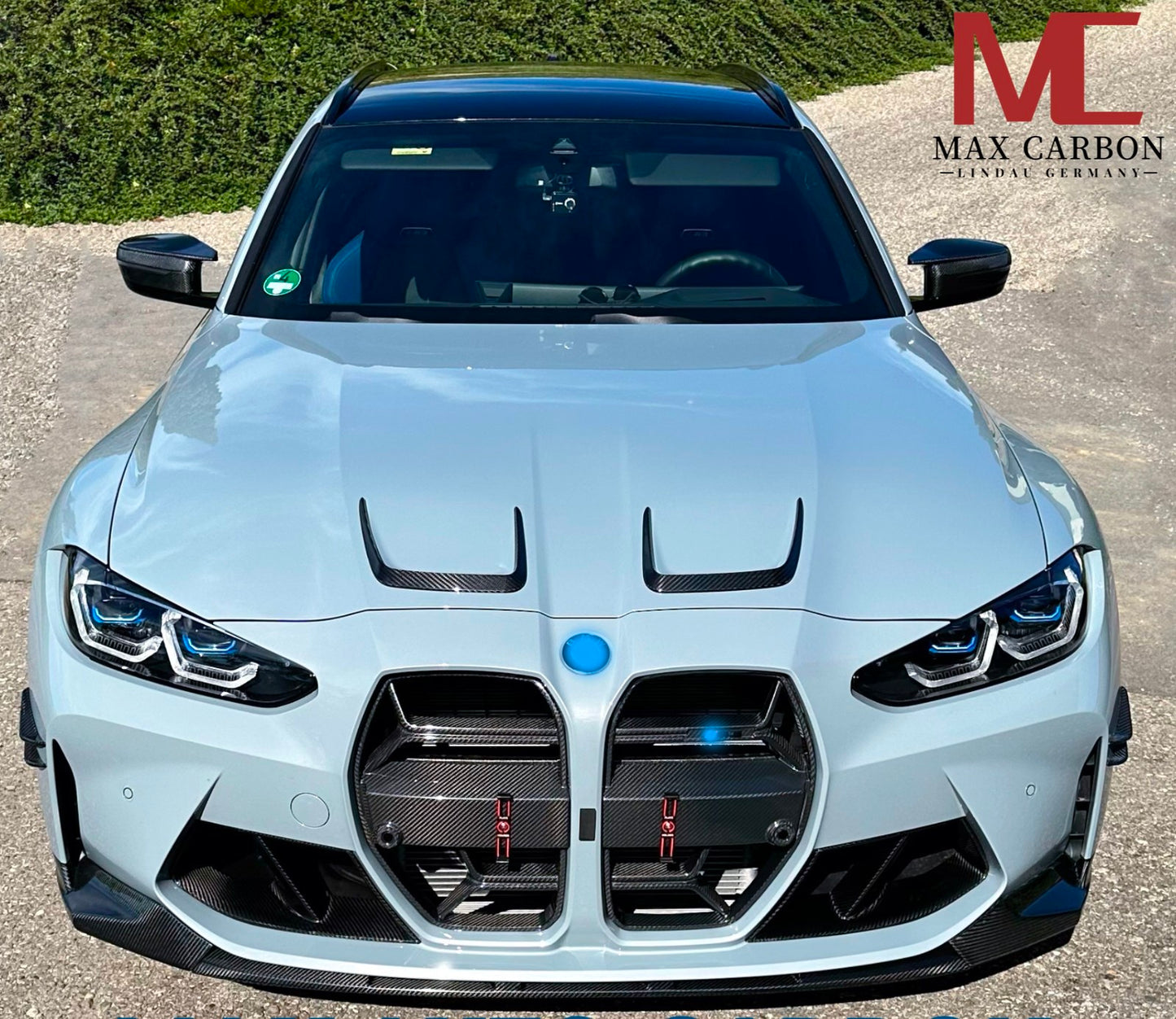 MC MAX CARBON Dry Carbnm front attachment front lip set lightweight for BMW G80 G81 G82 G83 M3 M4 