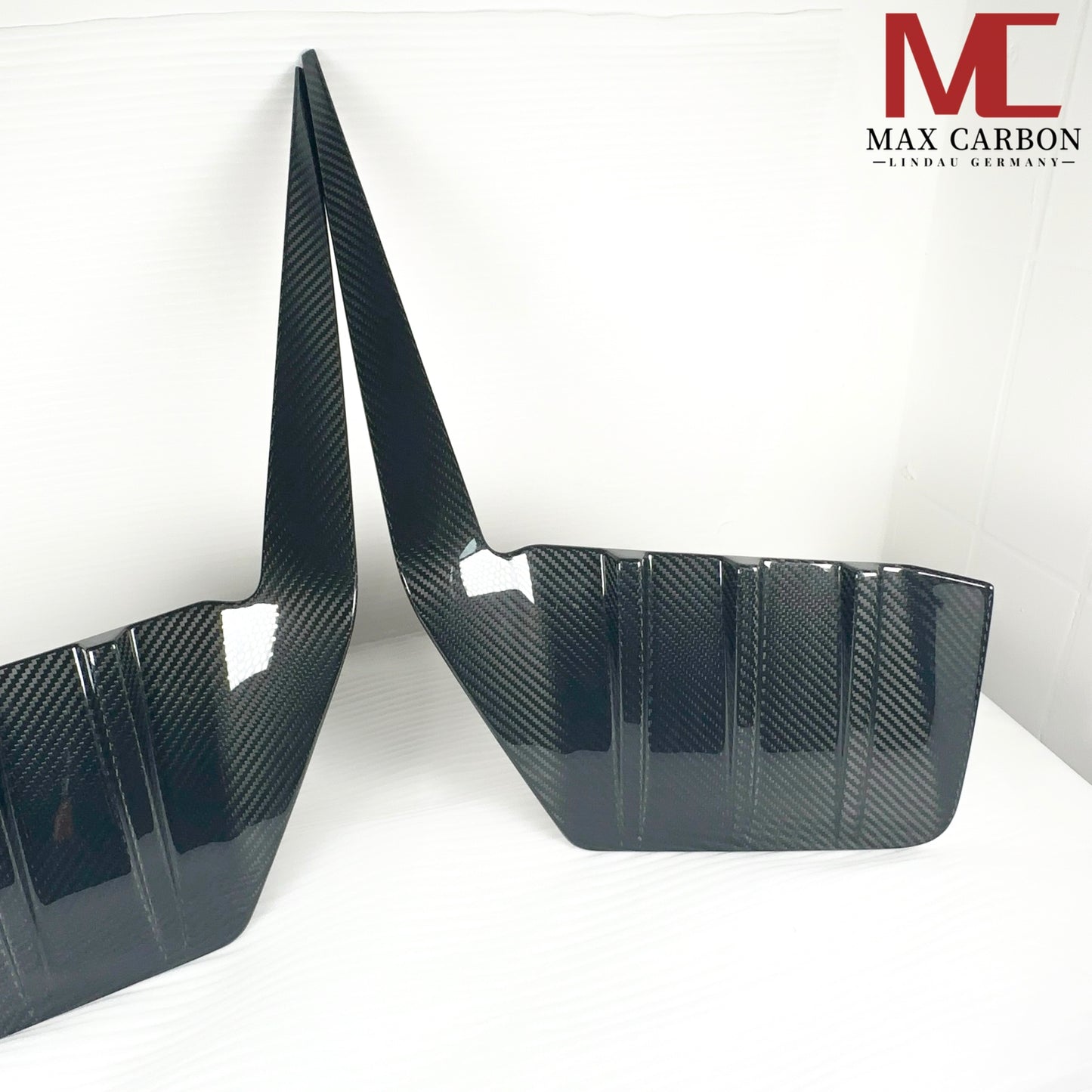 MAX CARBON Performance Rear Sills Rear Add-On Sticker On ADD-ON for BMW G87 M2