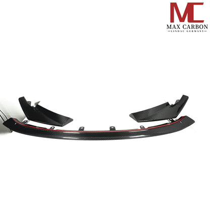 MAX CARBON Performance DRY CARBON front attachment front lip lip set for BMW G80 G81 G82 G83 M3 M4 CSL 