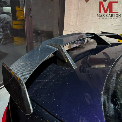 MAX CARBON Performance Dry Carbon Rear Spoiler Rear Wing with Air Flow for BMW G22 4 Series G82 M4 G80 M3 M2 G87 