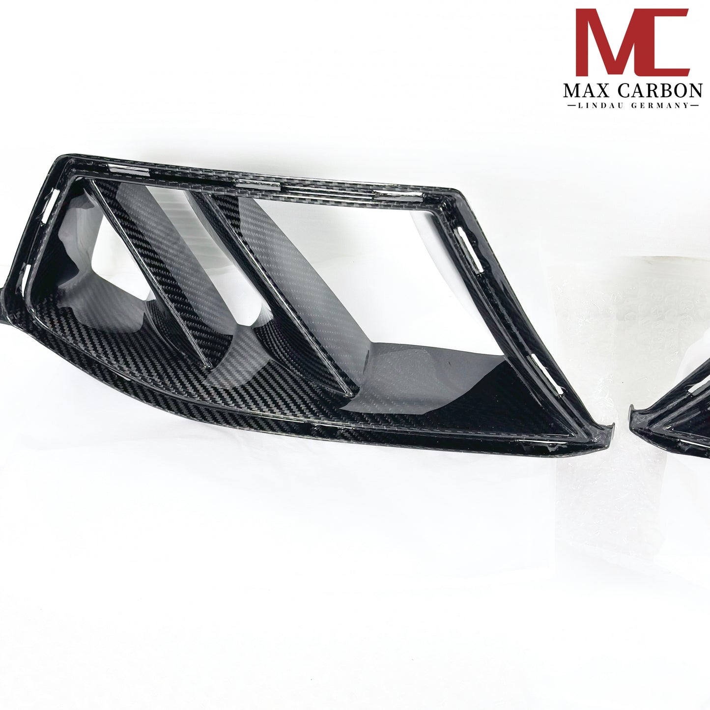 MAX CARBON Dry Carbon Prepreg Performance 2 Grille Air Intake Replacement for BMW M3 M4 G80 G81 G82 G83 