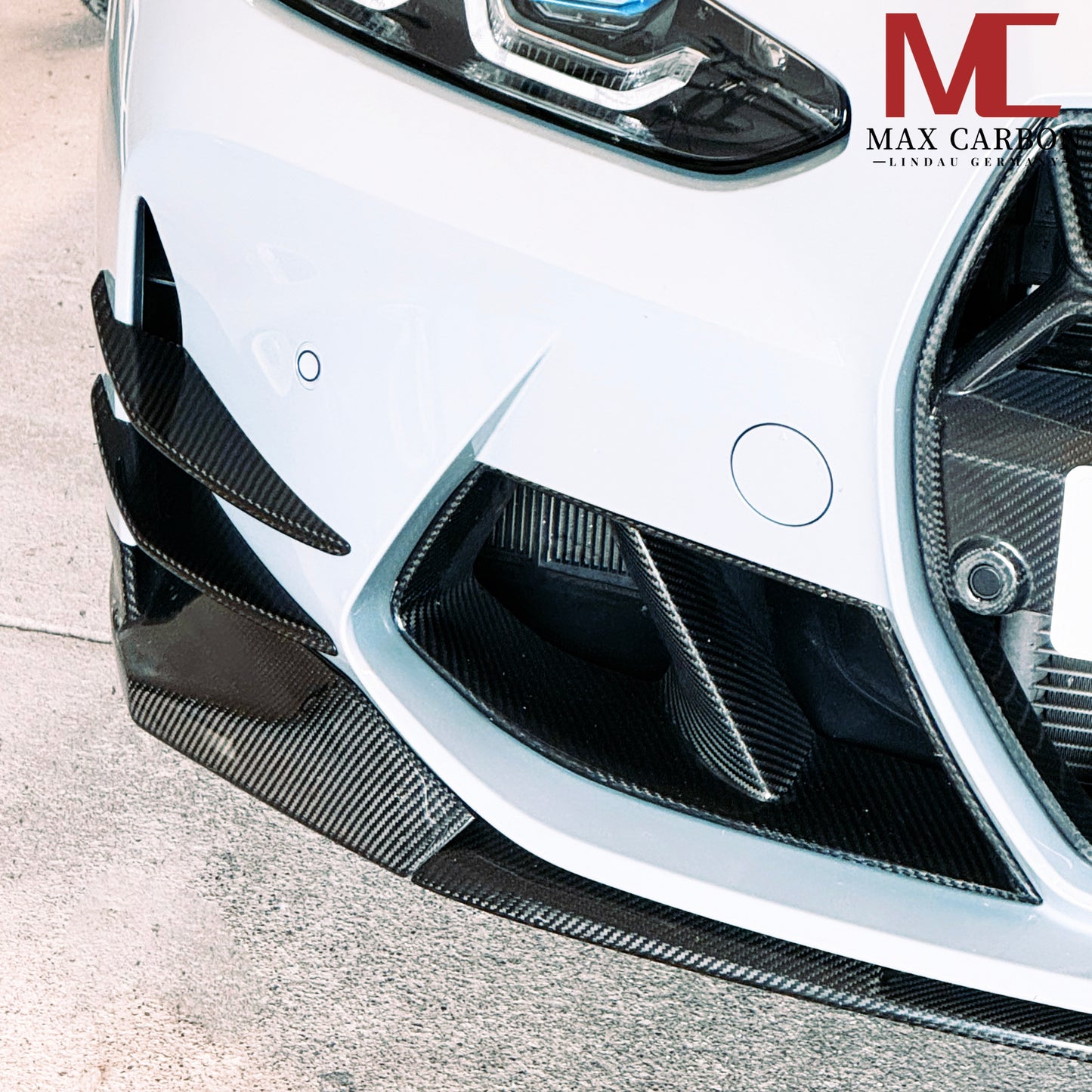 MAX CARBON Performance Aero Flick Dry Carbon Prepreg for BMW M3 G80 G81 M4 G82 G83 V2 