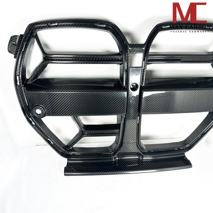 MAX CARBON PERFORMANCE Dry Carbon Front Grille Kidney Grille for BMW M3 M4 G80 G81 G82 G83 CSL