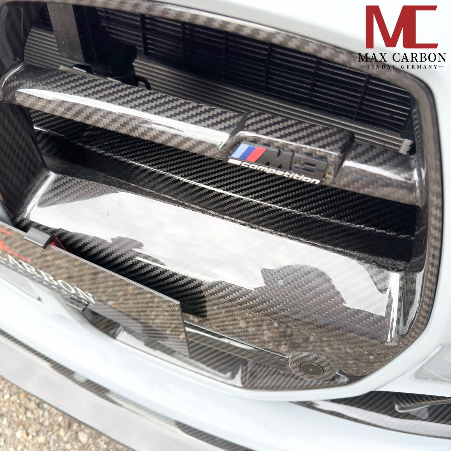 MAX CARBON Peformance Real Dry Carbon Carbon Real Carbon Grill Cover for BMW G87 G80 G81 G82 G83 M3 M4 M2