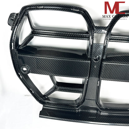 MAX CARBON PERFORMANCE Dry Carbon Front Grille Kidney Grille for BMW M3 M4 G80 G81 G82 G83 CSL