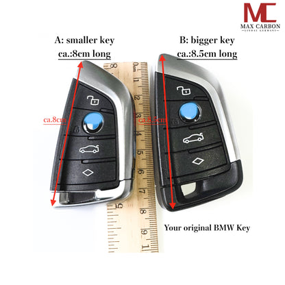 MAX CARBON Premium Key Cover Case for BMW F40 F44 F48 F39 F48 G20 G21 G22 G23 G26 G80 G81 G82 G83 G30 G31 G32 G01 G02 G05 G06 G07 