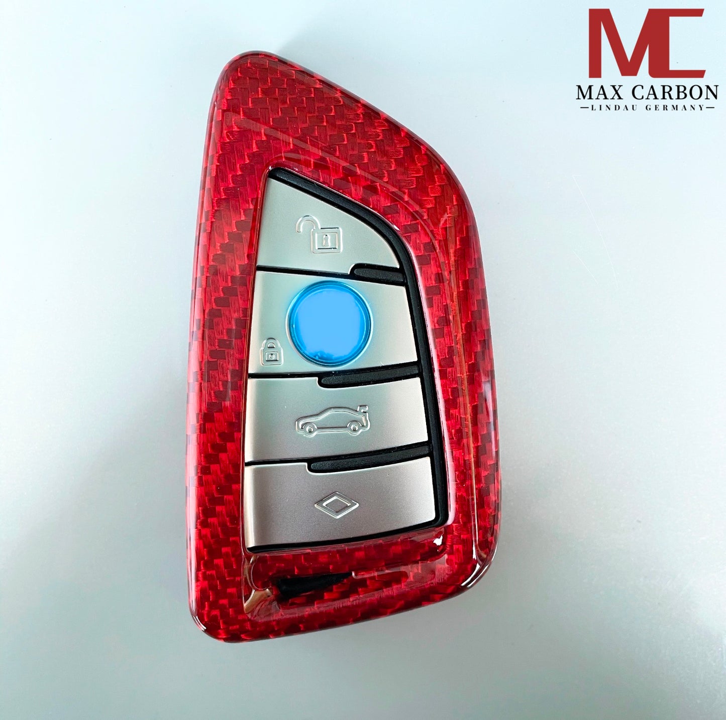 MAX CARBON Premium Key Cover Case for BMW F40 F44 F48 F39 F48 G20 G21 G22 G23 G26 G80 G81 G82 G83 G30 G31 G32 G01 G02 G05 G06 G07 
