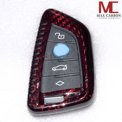 MAX CARBON Premium Key Cover Case for BMW F40 F44 F48 F39 F48 G20 G21 G22 G23 G26 G80 G81 G82 G83 G30 G31 G32 G01 G02 G05 G06 G07 