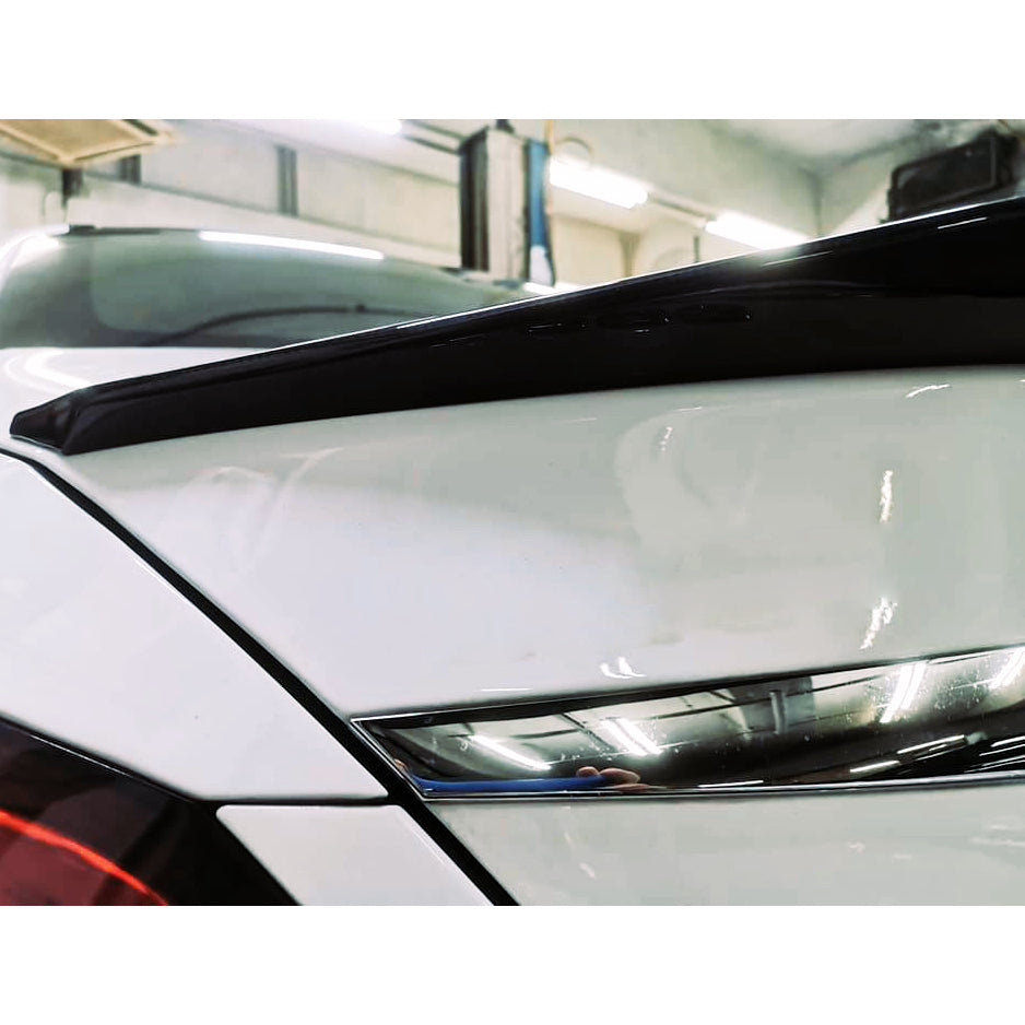 MAX CARBON DRY CARBON Spoiler rear spoiler lip for Mercedes Benz C Class W205 Sedan AMG C63 C43 