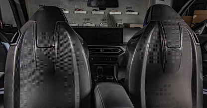 MAX CARBON Performance Seat Cover Set for BMW M2 G87 M4 G82 G83