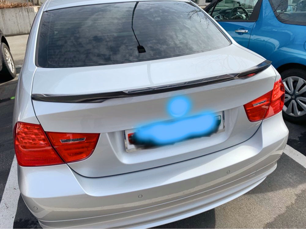 MC Dry Carbon Prepreg Rear Spoiler Rear Lip Spoiler for BMW E90 incl. M3