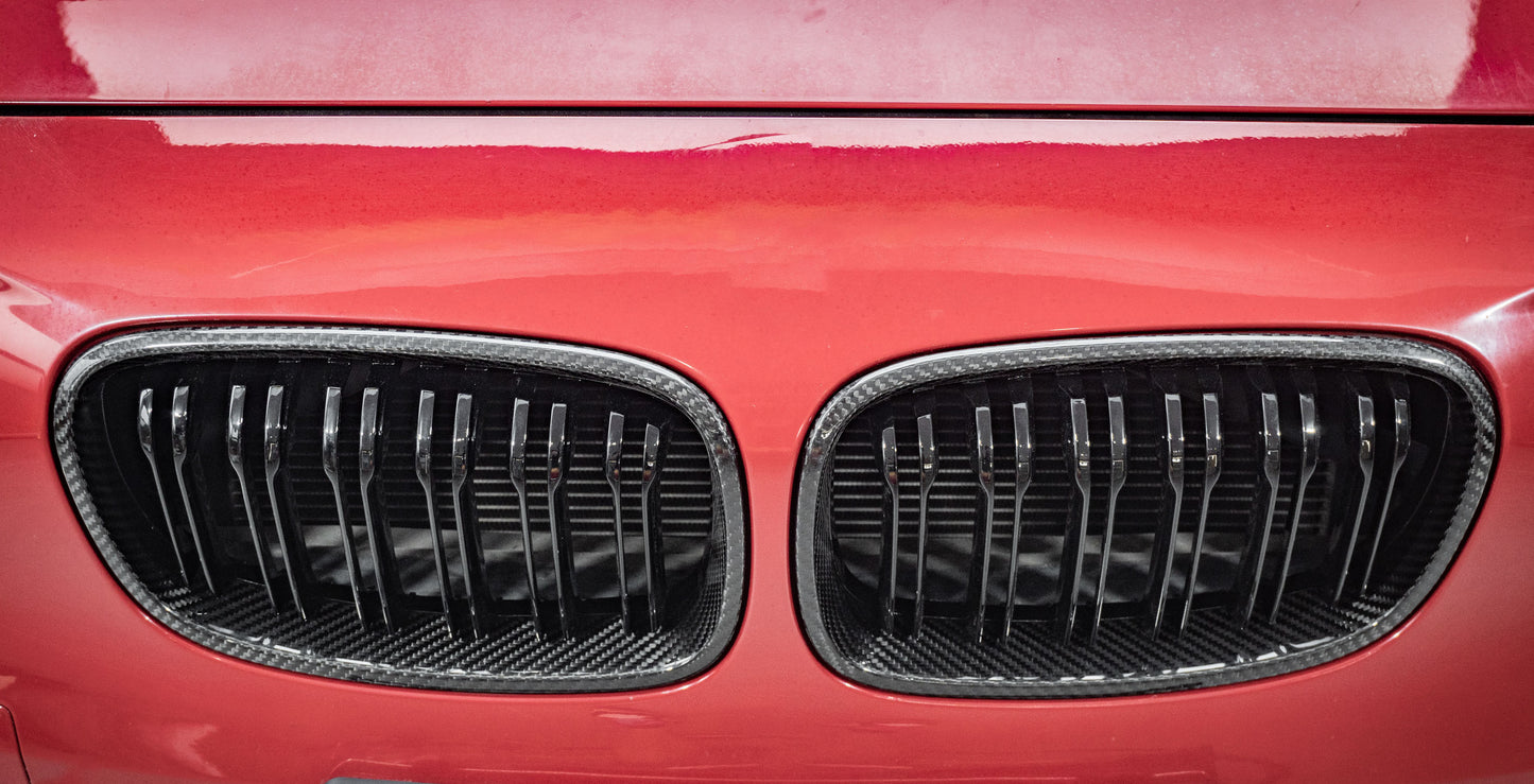 MC MAX CARBON genuine dry carbon grille kidneys for BMW F20 F21 M140i M135i
