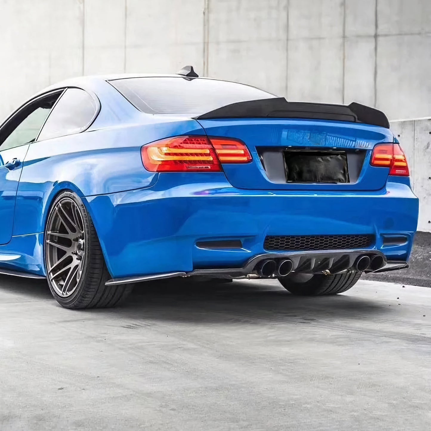 MC Dry Carbon Prepreg Rear Spoiler Rear Lip Spoiler for BMW E92 incl. M3