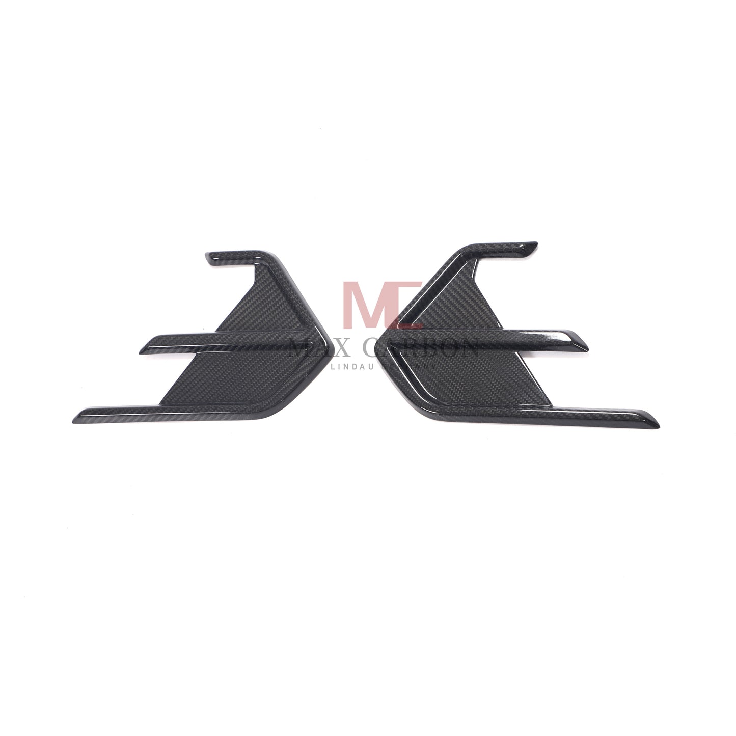 MC MAX CARBON Performance DRY CARBON AERO FLICKER Rear Fin for Audi RS7 C8 