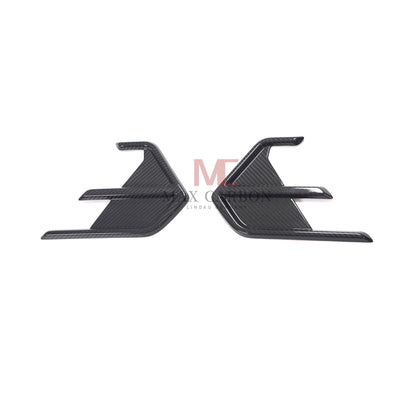 MC MAX CARBON Performance DRY CARBON AERO FLICKER Rear Fin for Audi RS7 C8 