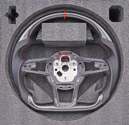 MC MAX CARBON Performance Volant de remplacement en carbone sec brillant pour Audi R8 4S