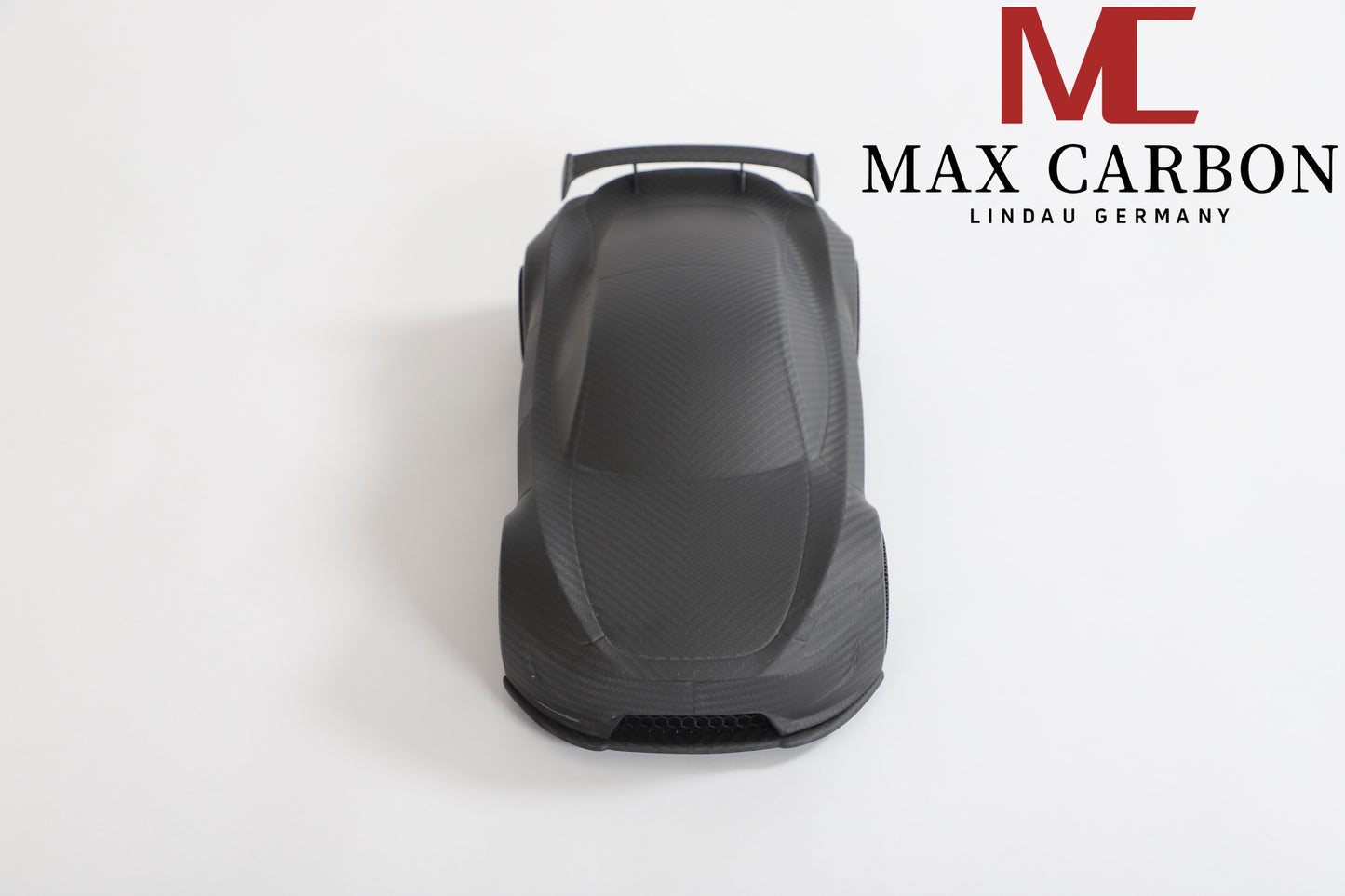 MAX CARBON Lifestyle Real Carbon Forged Carbon Hybrid Carbon Model Car made of Dry Carbon Prepreg 1:18 Sports Car Design Model Car