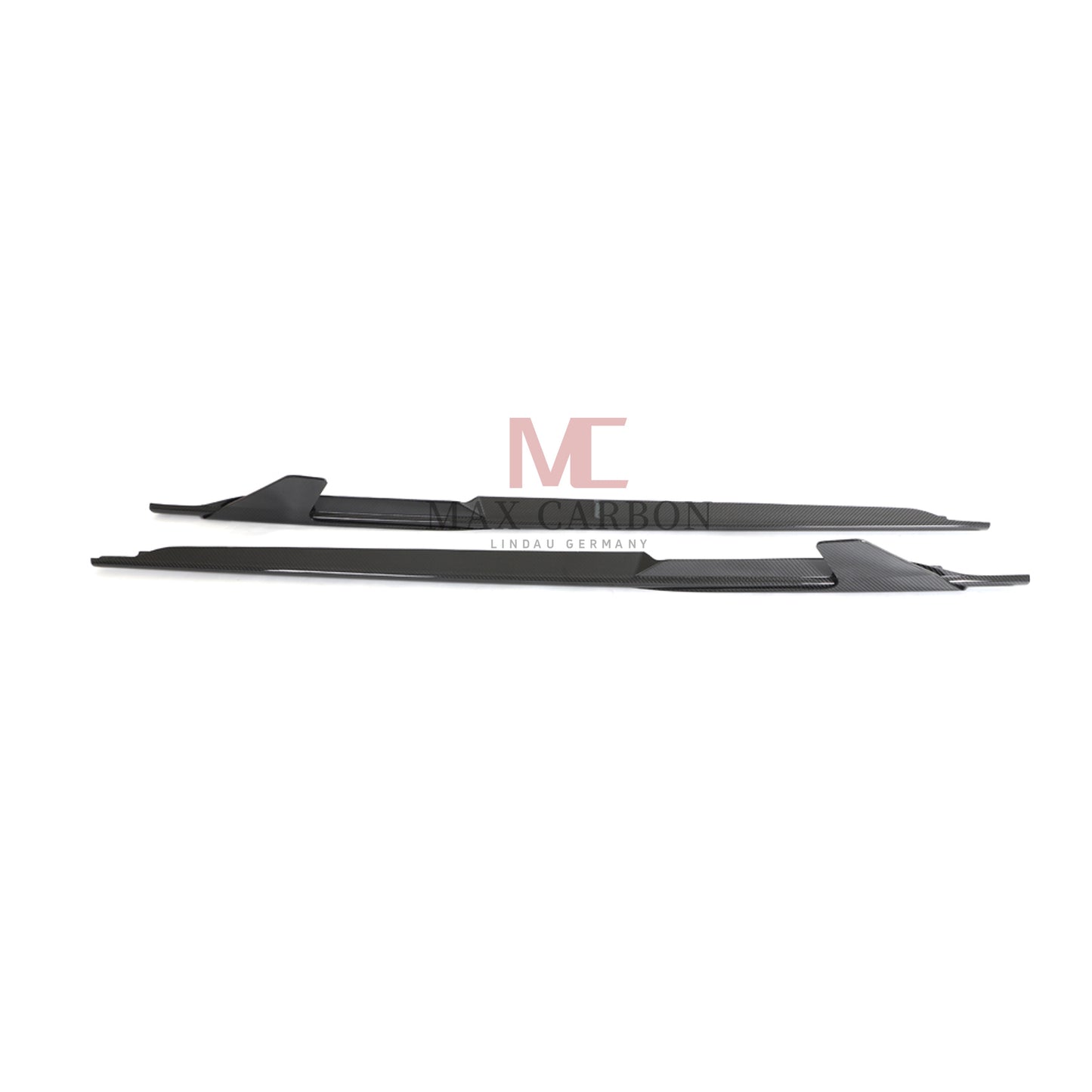 Bavettes de jupe latérale MC MAX CARBON DRY CARBON Performance sur mesure pour Audi R8 4S 